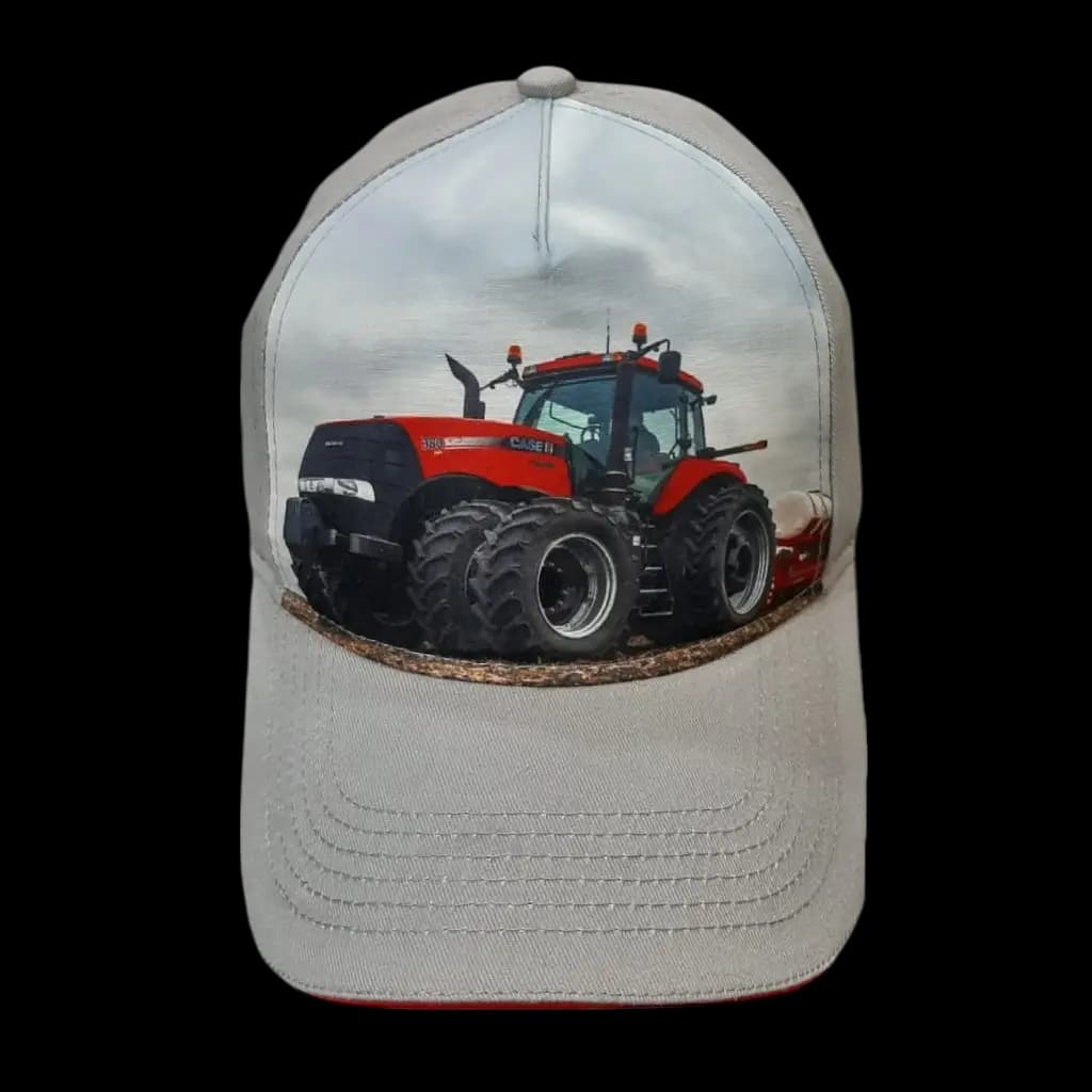 Sublimated printing logo method on a custom cap