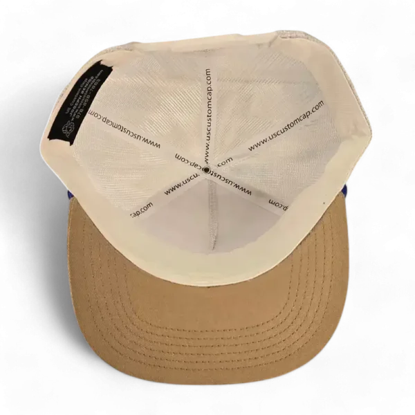 Premium Trucker Mesh USCC White/Khaki - Image 5
